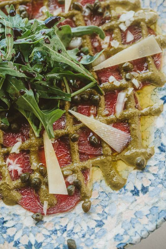 Carpaccio de tomate